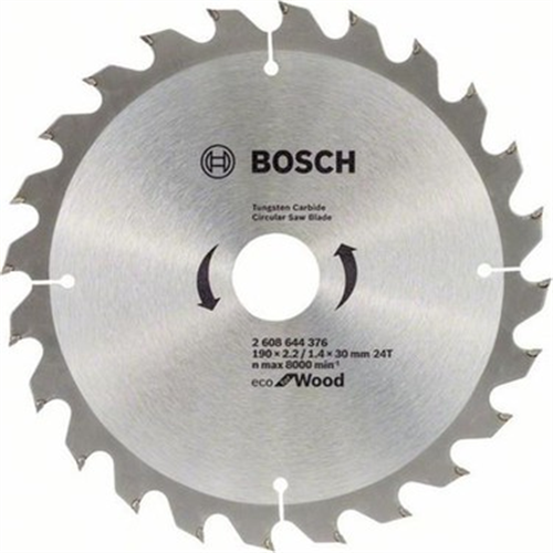 BOSCH DAİRE TEST.BIÇAĞI ECO OPTİLİNE 190*30 MM 24 DİŞ